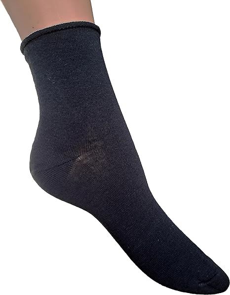 6 PAIA CALZINI DONNA SENZA ELASTICO IN PURO COTONE Calze Donna Sanitarie, Calzini Donna Sanitario, Calza Donna Senza Elastico. - JIMMY COOPER mood of mod