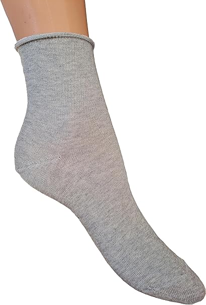 6 PAIA CALZINI DONNA SENZA ELASTICO IN PURO COTONE Calze Donna Sanitarie, Calzini Donna Sanitario, Calza Donna Senza Elastico. - JIMMY COOPER mood of mod