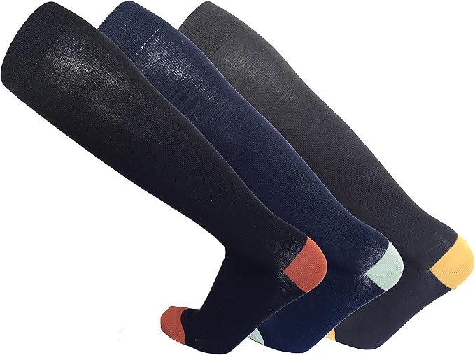 Calze lunghe da uomo, caldo cotone, morbidissimo, modello appaia facile, di moda, resistenti e di ottima qualità - 6 Paia - Unisex - JIMMY COOPER mood of mod