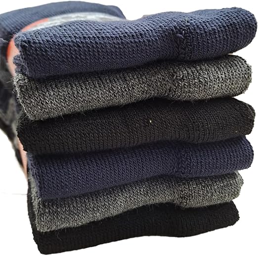 Calze Termiche Lunghe calzini UOMO Lunghi in Spugna, Pesanti | 6 Paia | Prodotto in Italia - JIMMY COOPER mood of mod