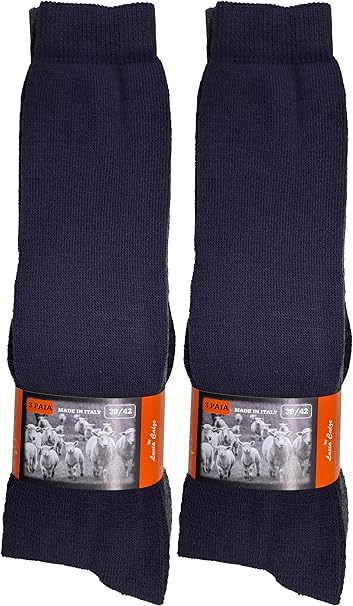 Calze Termiche Lunghe calzini UOMO Lunghi in Spugna, Pesanti | 6 Paia | Prodotto in Italia - JIMMY COOPER mood of mod