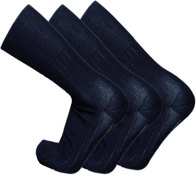 Confezione da 6 paia Calze Sanitarie corte in Cotone Filo di Scozia con Polsino alto a costina raccomandato per favorire la circolazione a compressione Graduata, Made in Italy. - JIMMY COOPER mood of mod